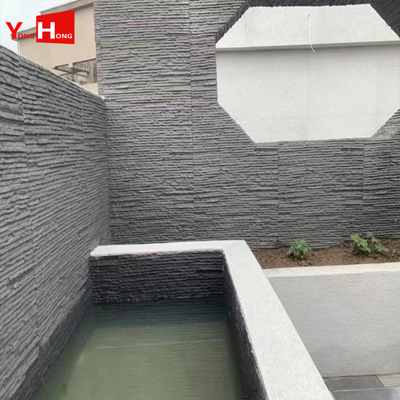 Soundproof Flexible Wall Panel Artificial Marble Soft PU Stone Polyurethane Rock Wall Panel