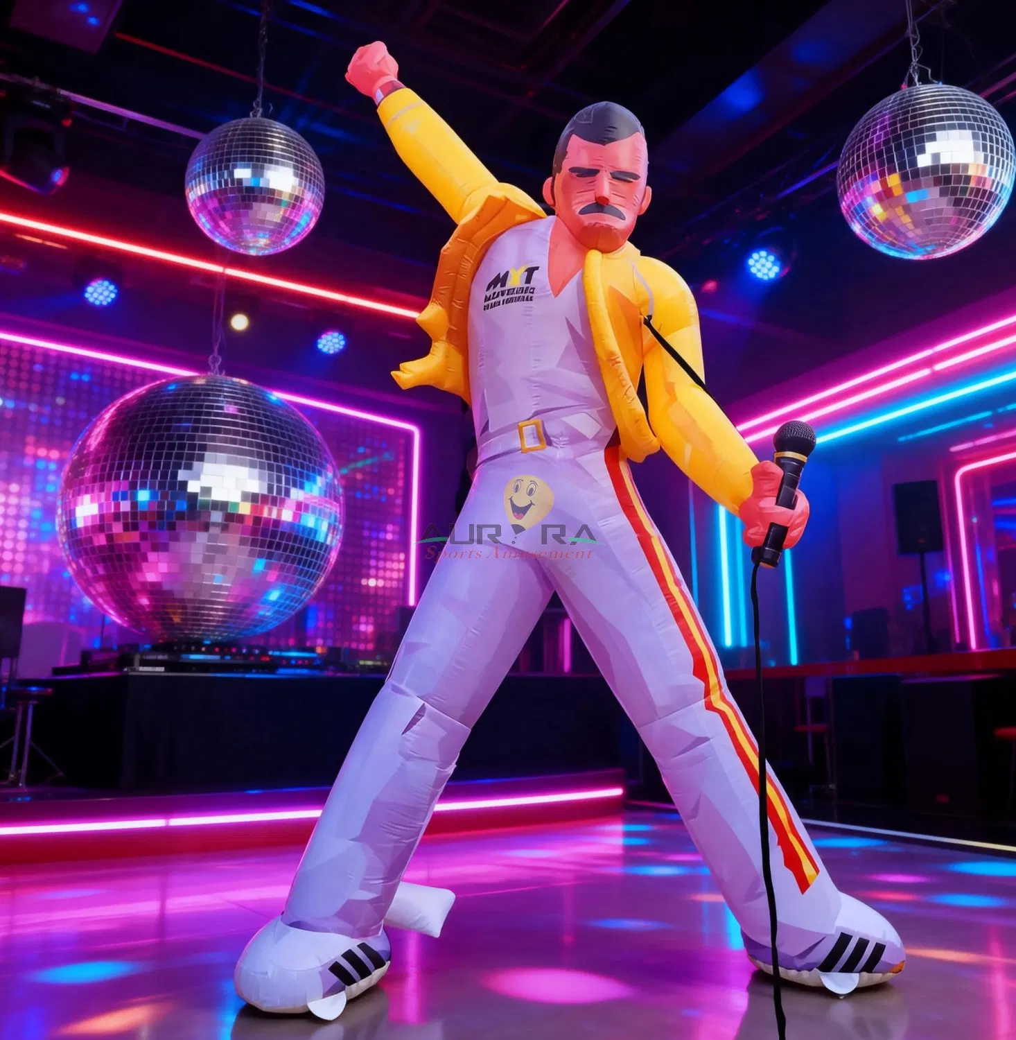 Custom Inflatable Character Balloon Giant Inflatable Singer Balloon for Concert Stage