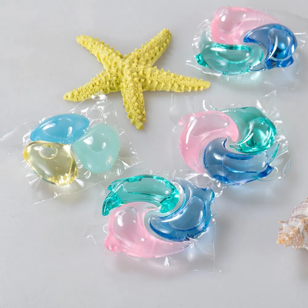 Professional Deep Washing Long Fragrance Eco-Friendly Laundry Beads Custom Detergent Capsules Laundry Pods