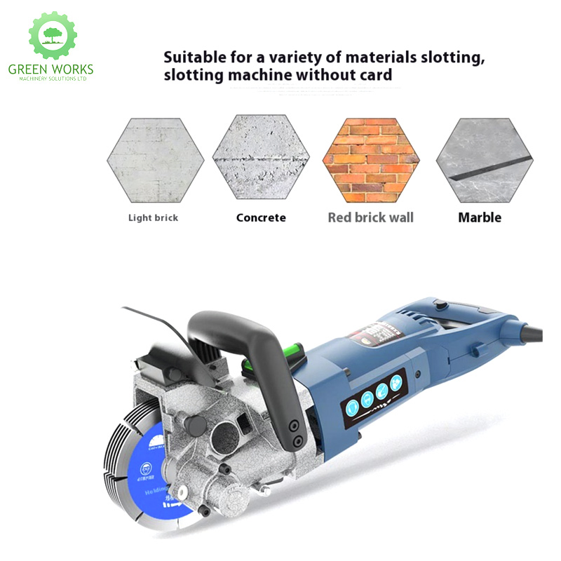 Wholesale Multi-Piece Plumber Cutting Machine Wall Chaser for Concrete Wall Slotting