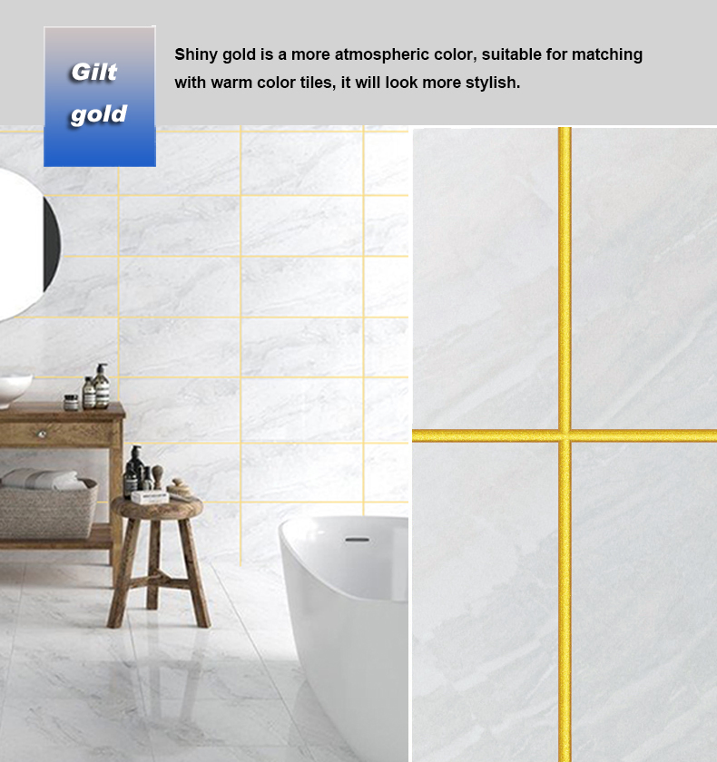 Epoxy Resin Grout Adhesive Decorative High-Quality Stability Gap-Filler Double-Component Smoothly Ceramic Tile Sealer