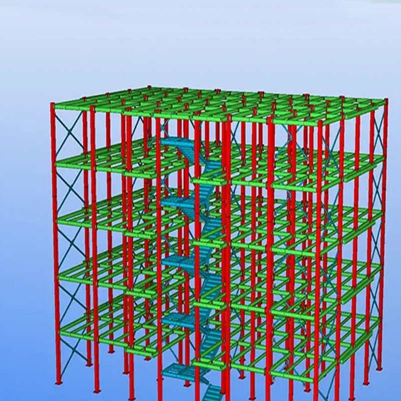 Modular Steel Structure Prefab Construction Building Prefabricated Hotel