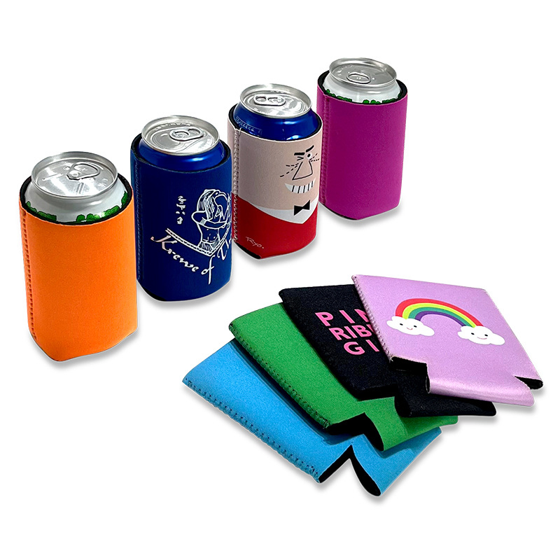 Neoprene Sublimation Tube Drink Stubby Holder Can Cooler for Beer Stubby Cooler with OEM Logo