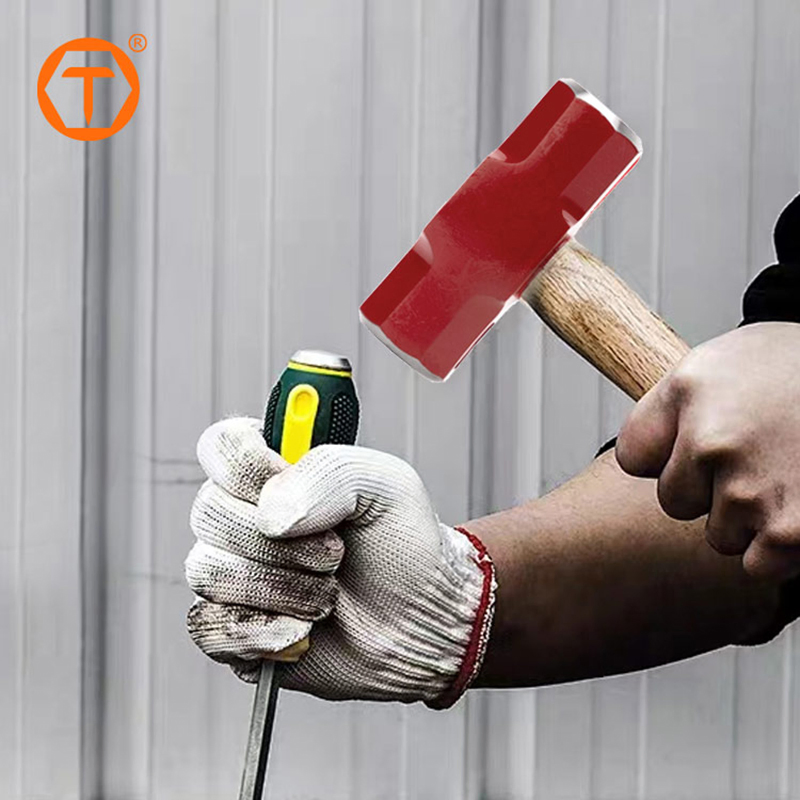 Striking Tool Promotional Mallet Sledge Hammer with Wooden Handle