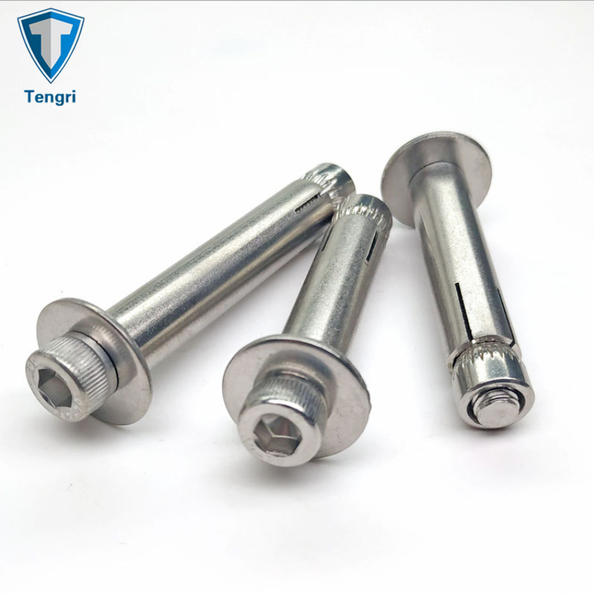 A2-70 Hexagon Socket Cap Expansion Anchor Bolt with Flat Washer and Nut