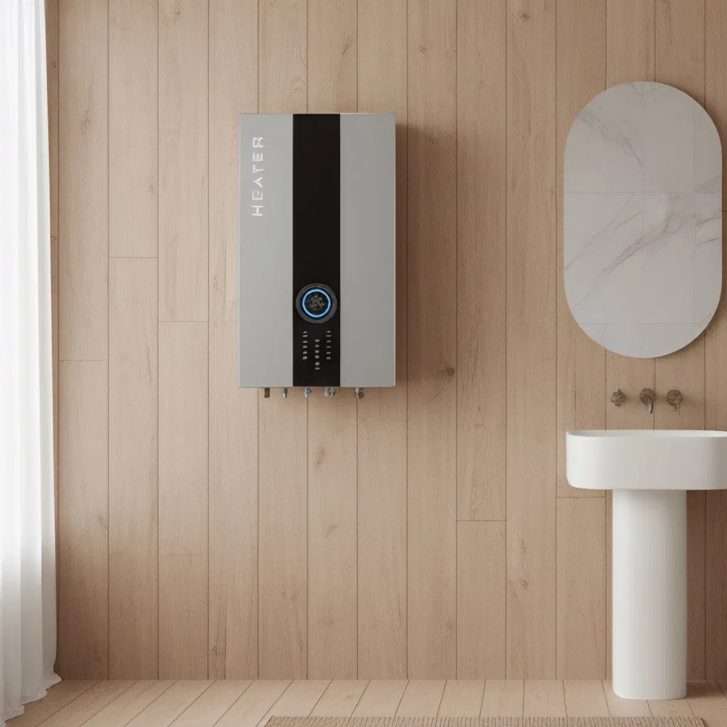 Electric Wall-Mounted Boiler in Silver with Dual Water Pumps and OEM Support