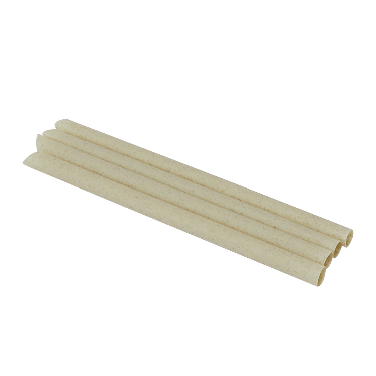 Eco-Friendly Biodegradable Compostable Sugarcane Bagasse Disposable Drinking Straw for Camping