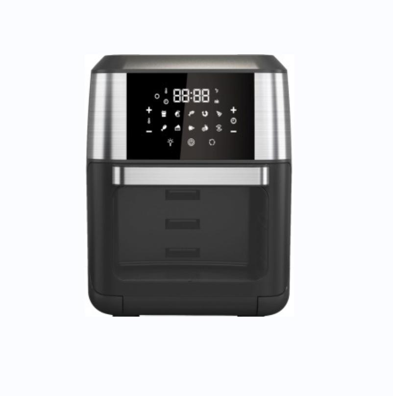 Stainless Steel Oilless Convection Oven Digital 12L Hot Air Fryer