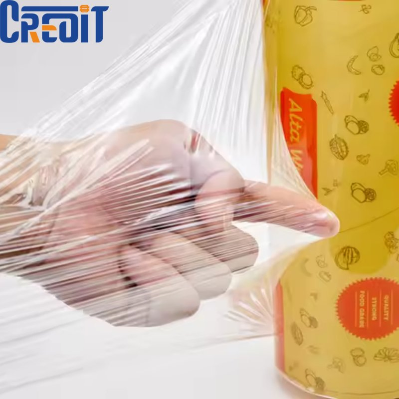 Food Grade Cling Film Anti Fog Packaging Stretch PVC Cling Film