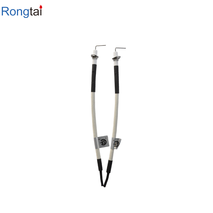 Gas Grill Stove Ignition Electrode Spark Plug with High Temperature Resistance Leads Igniter Sparker Pack of 2