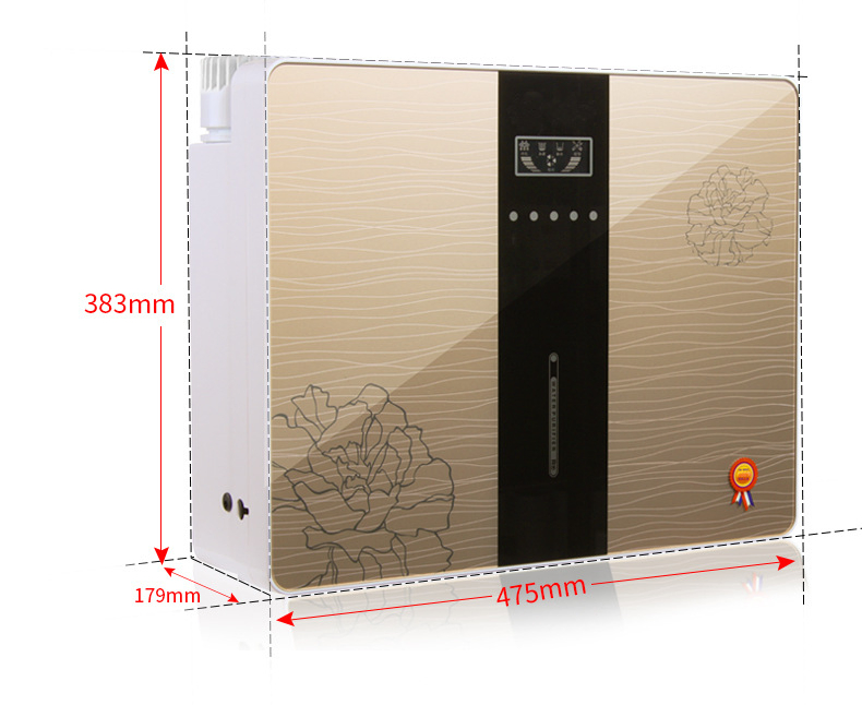 Red/Gold/Blue RO 5tage Auto Flush Controller Water Purifier for Safe Drinking