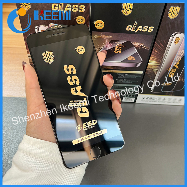 Защитное стекло OG для iPhone 16, антивзрывное, полное покрытие