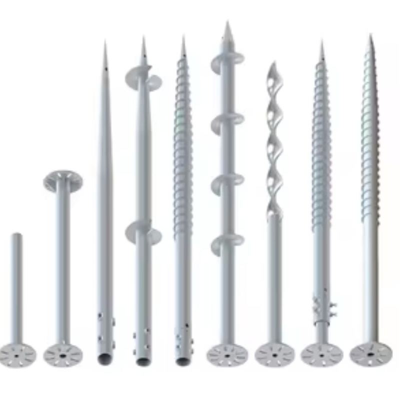 Винтовые сваи для солнечных установок и фундаментов