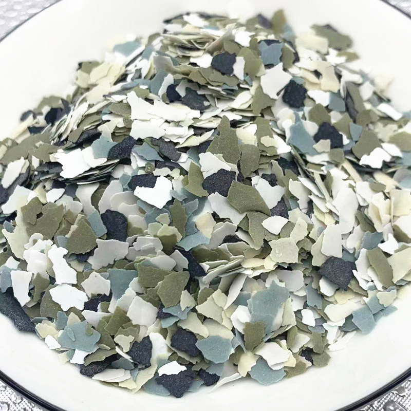 Epoxy Floor Paint Composite Rock Sheet Floor Rock Sheet Interior and Exterior Wall Decoration Shell Color Sheet