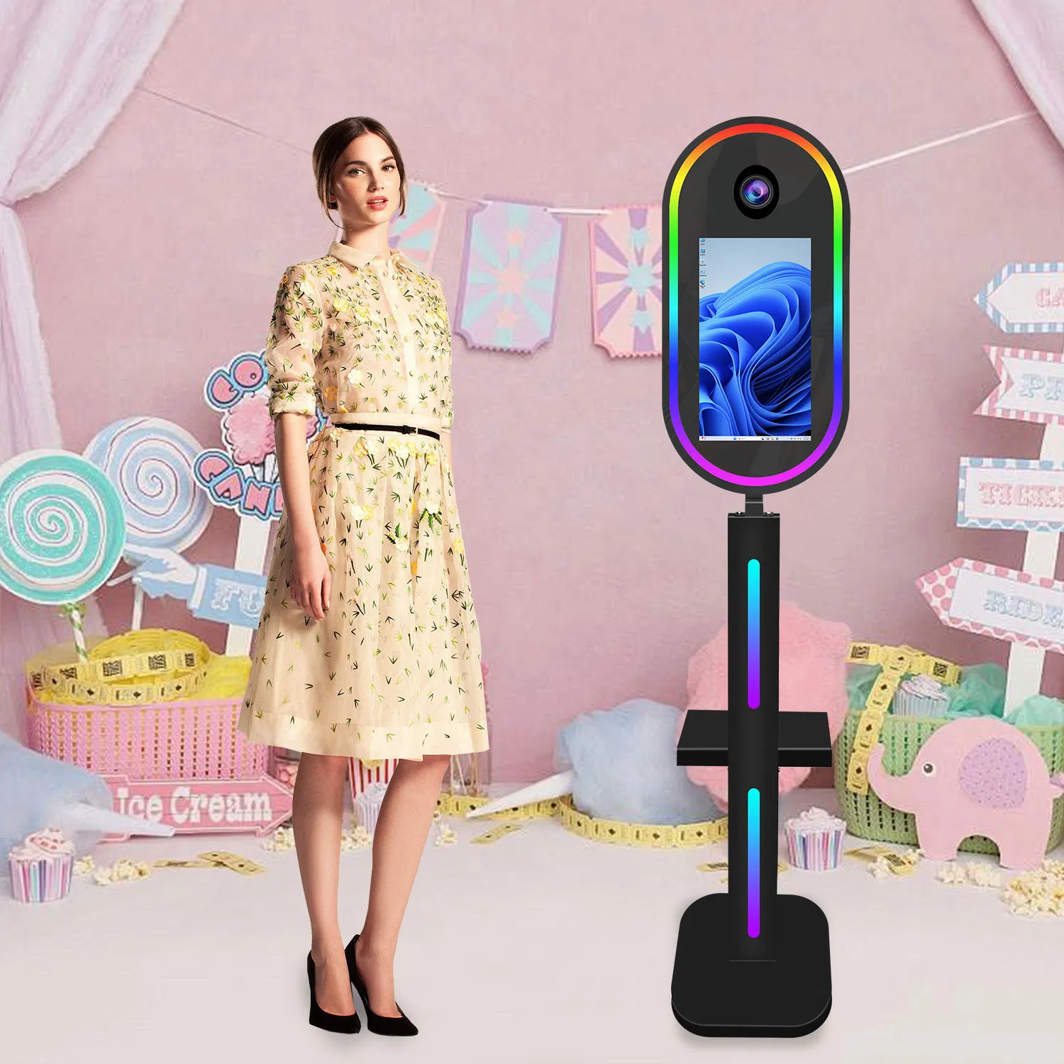 Фотобудка Magic Mirror с сенсорным экраном 15.6 дюймов