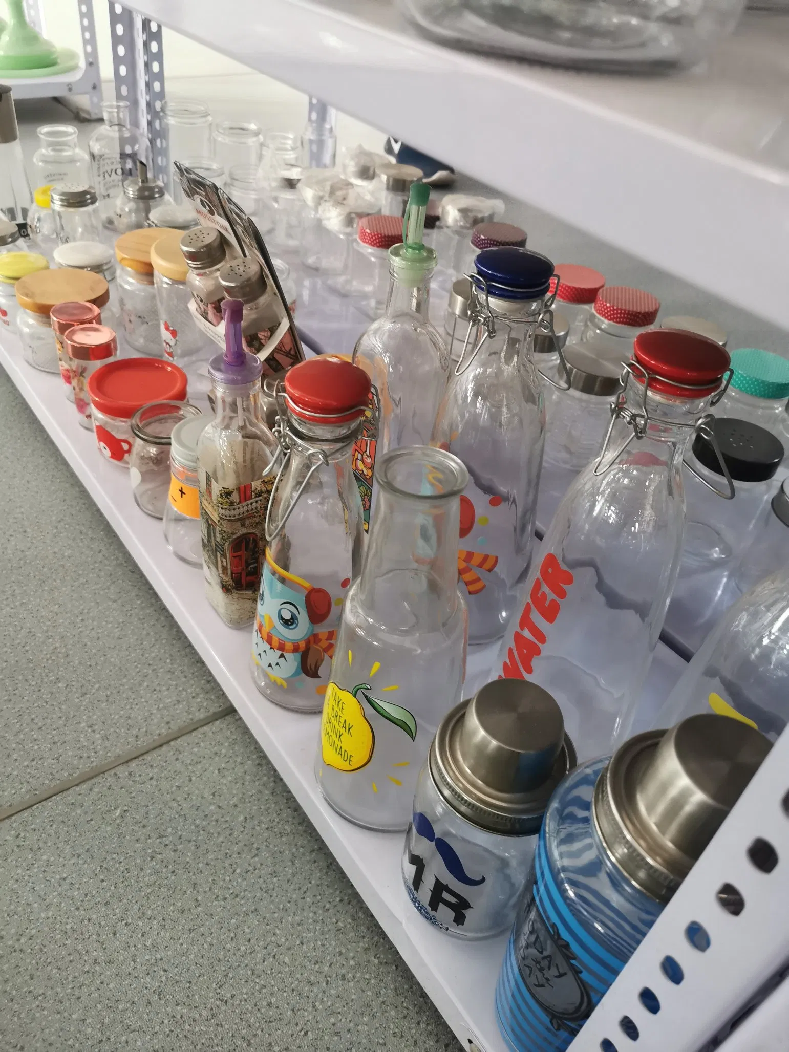 USA Warehouse Stocked 12oz 16oz Clear Frosted Sublimation Blanks Glass Mason Jar Beer Can Glass Cup with Bamboo Lid and Straw