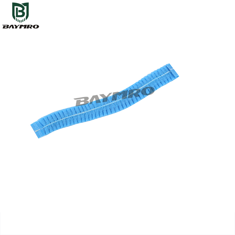 Disposable Breathable Dustproof PP Nonwoven Round Hairnet Cap En 13688