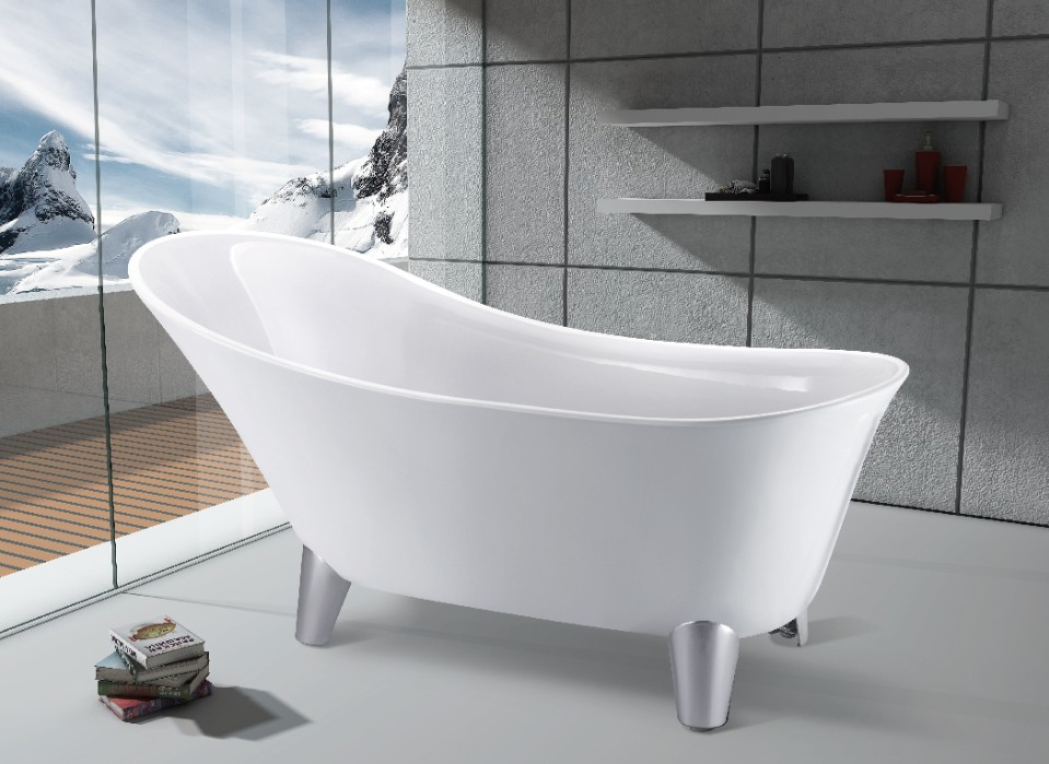 Acrylic Antique Classic Clawfoot Bathtub Saniyary Ware (JL621)