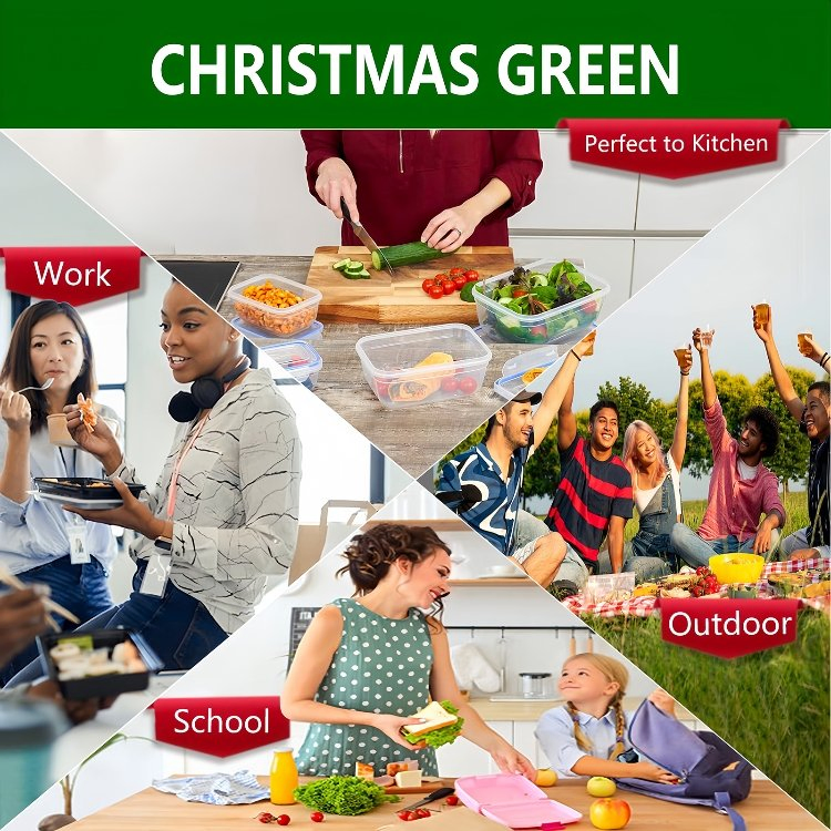 Reusable Brcgs Certified Microwavable Food Packaging Containers with Custom Options