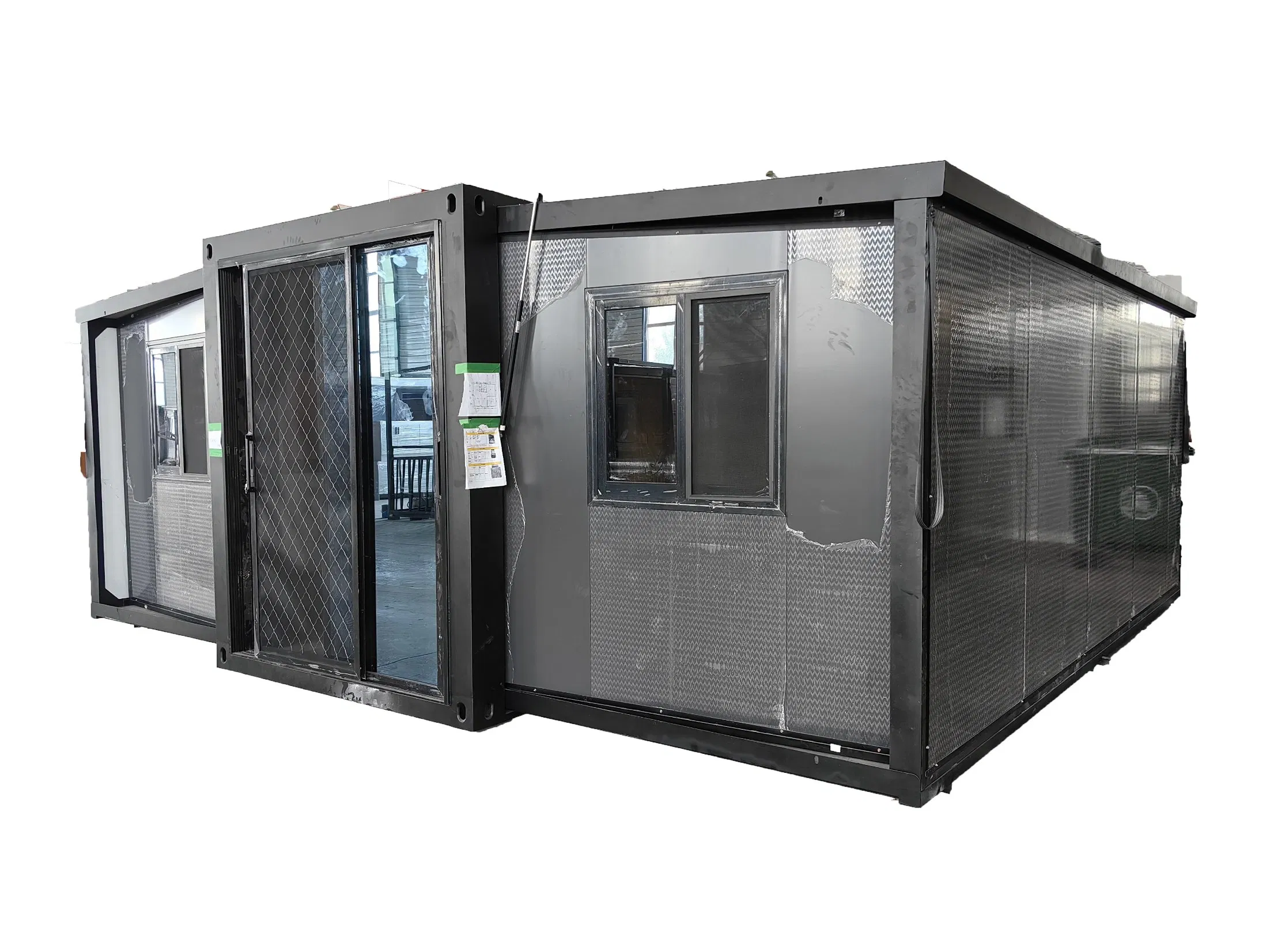 Folding Expandable Container Expandable Container Mode House 3 Bedroom Prefabrication Folding Tiny House Modular Home 40 FT 20FT