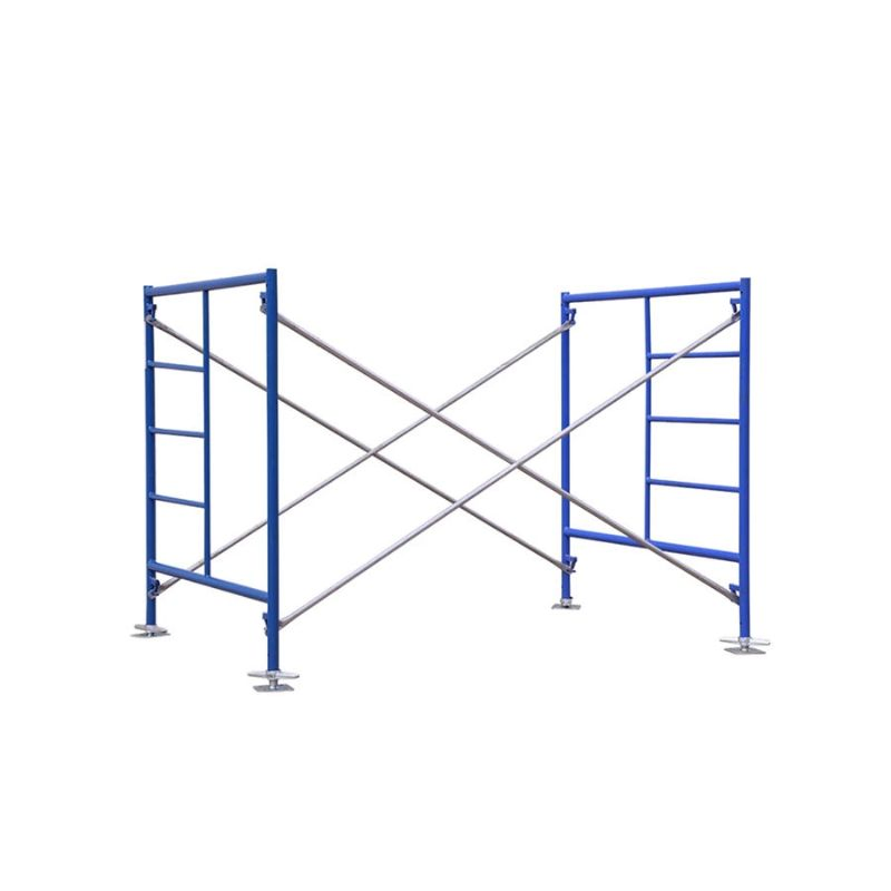 Portable Mason H Frame Ladder Scaffold Set with Steel Platform