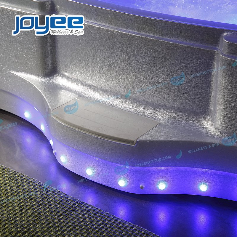 Угловая ванна Joyee 3 с гидромассажем и подсветкой