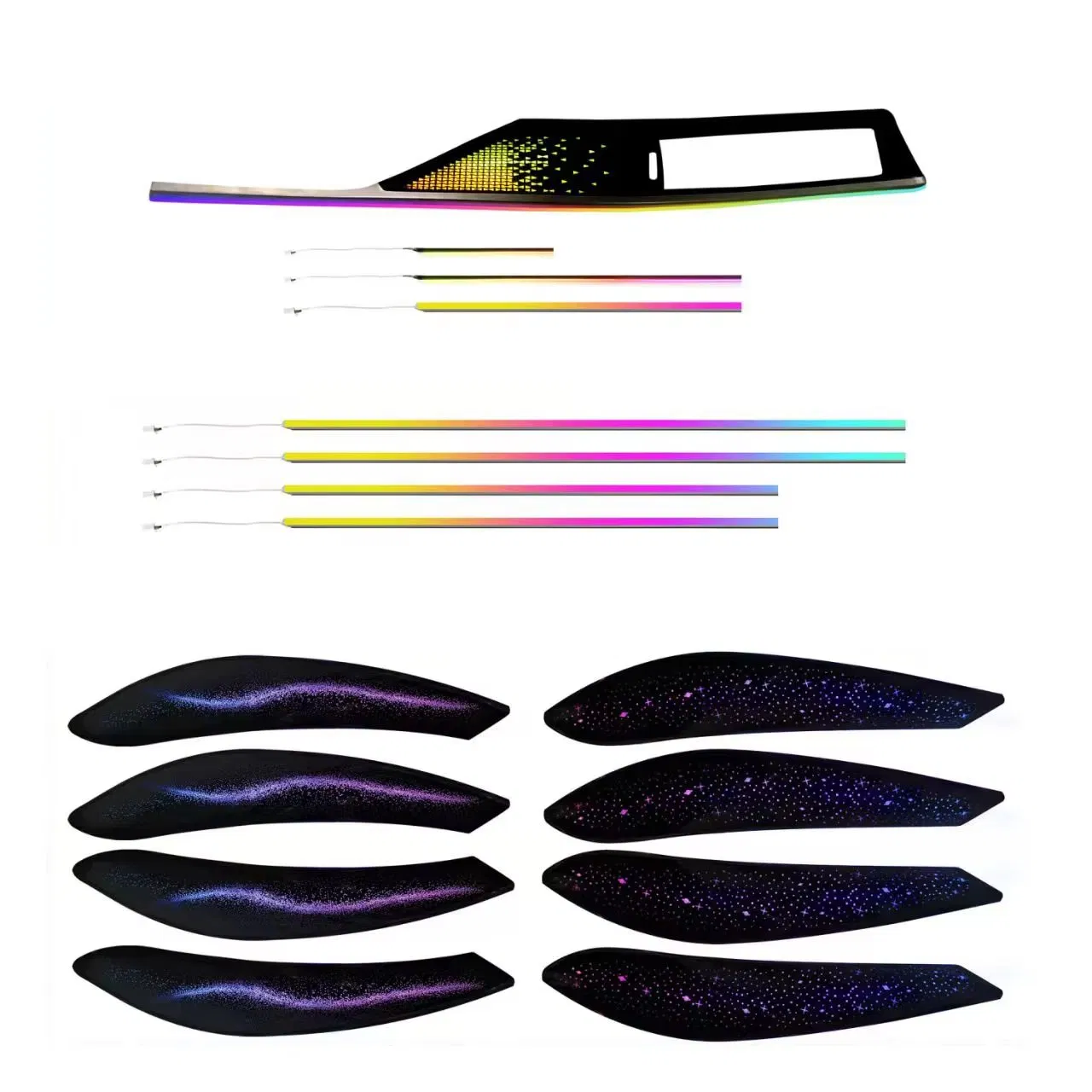 LED-лента для салона автомобиля с RGB-подсветкой