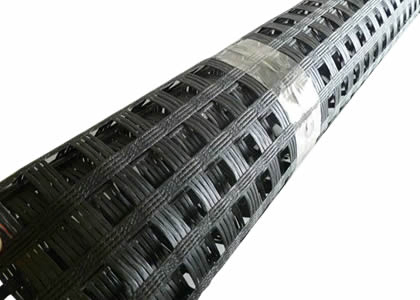 Polyester Warp Knitted Geogrid with PVC Coating for Reinforcement