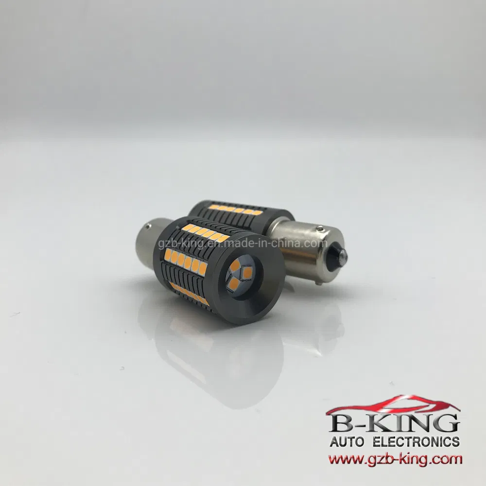 Светодиодные лампы поворотников 1156 Amber Super Bright