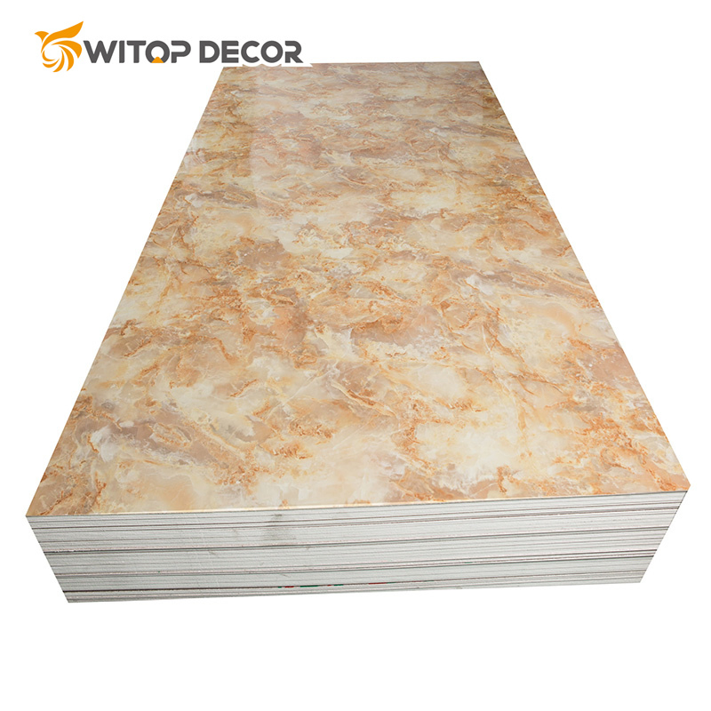 Decorative PVC UV Marble Sheet and Decoration Wall Panels Board