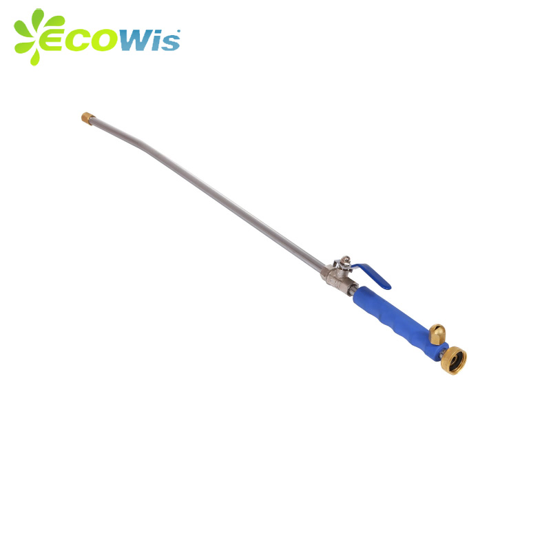 Hose End High Power Pressure Long Handle Water Jet Cleaning Sprayer with Brass Nozzle