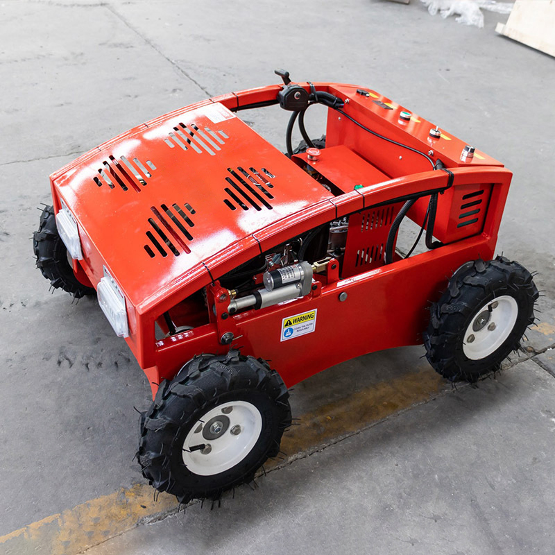 Самоходная газонокосилка WALI WL550C с дистанционным управлением
