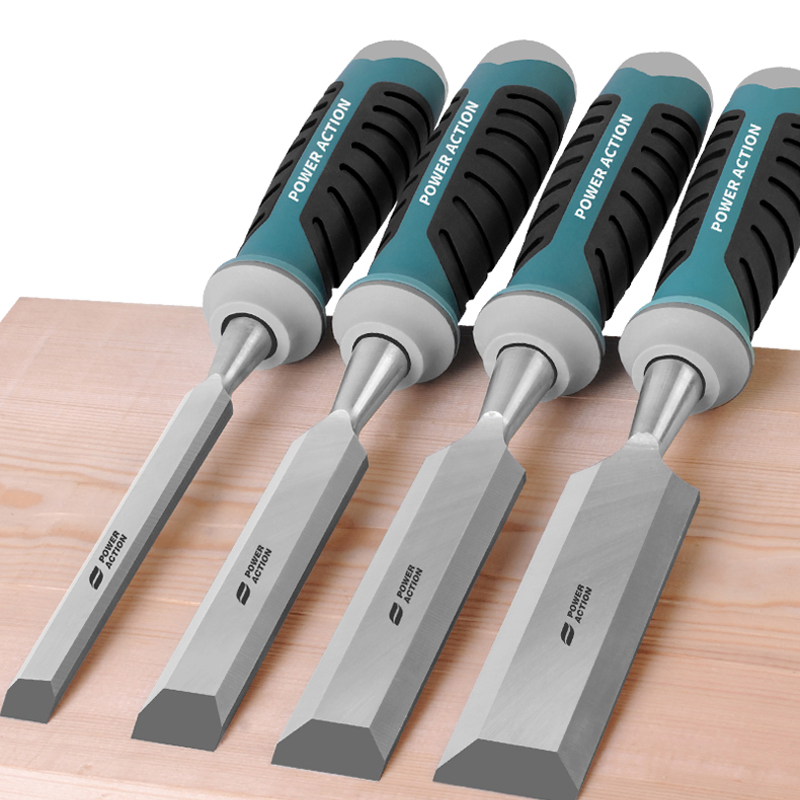 Manual Cr-V Wood Carving Hand Carpenters Woodworking Chisel Tool Set