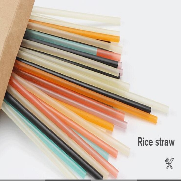 6mm Colored Environmentally Friendly and Biodegradable PLA Material Drinking Straws