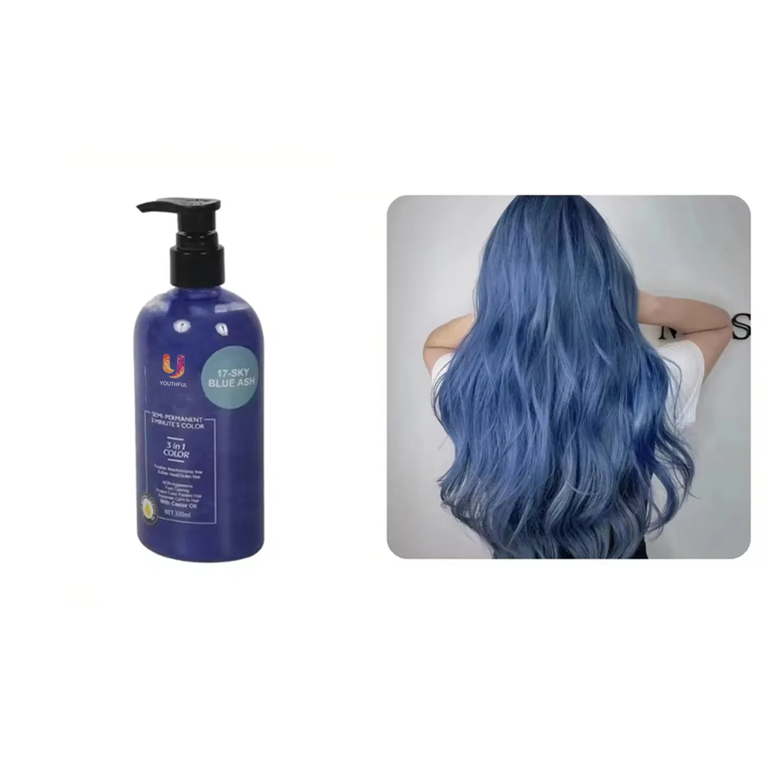 Youthful Top Quality Dye Color Protect Hair Shampoo