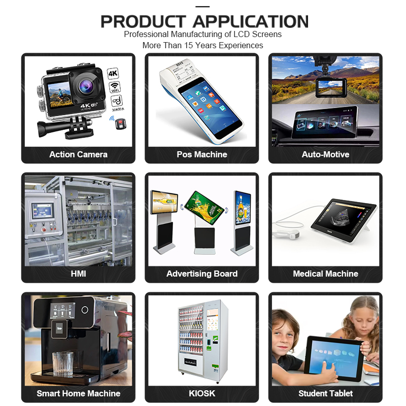 Versatile 7inch RGB Interface TFT LCD Screen for Industrial Control Applications