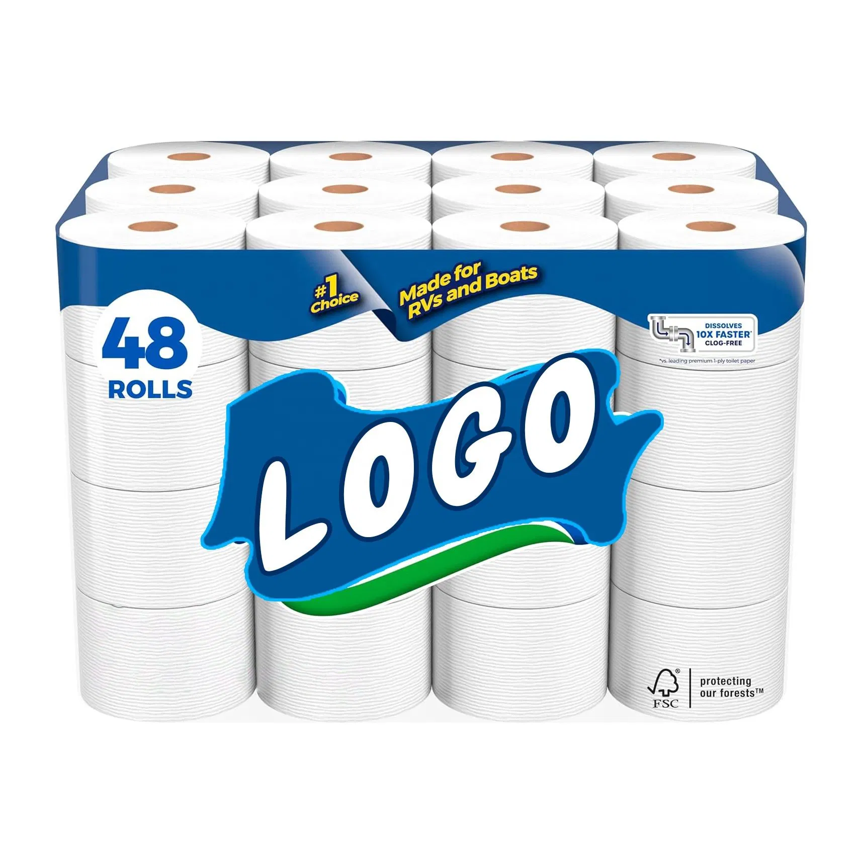 Factory Hot Selling Premium Quality 100% Virgin Wood Pulp Toilet Tissue Paper