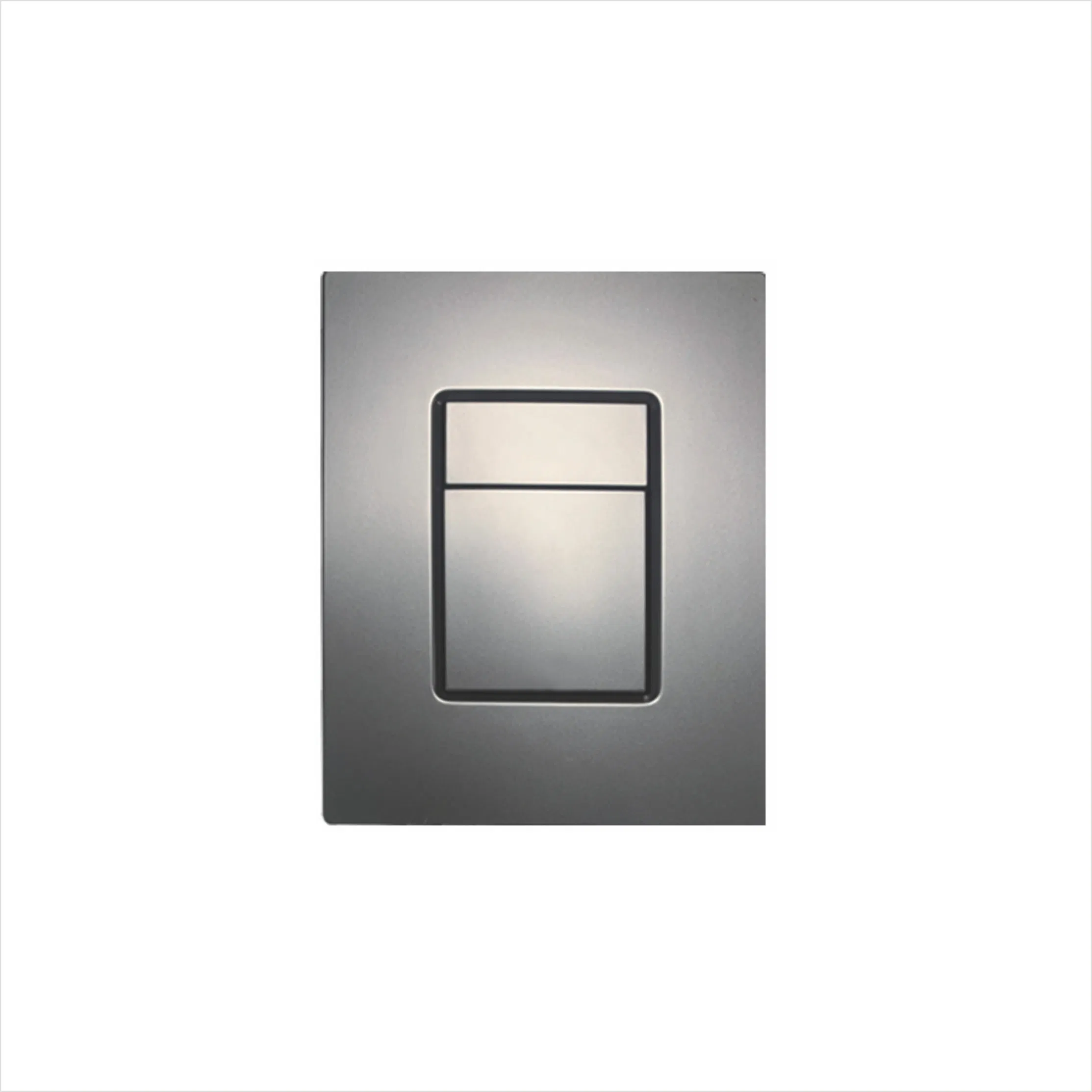 Compact Toilet Flush Panel for Minimalist Designs with Water-Saving Feature