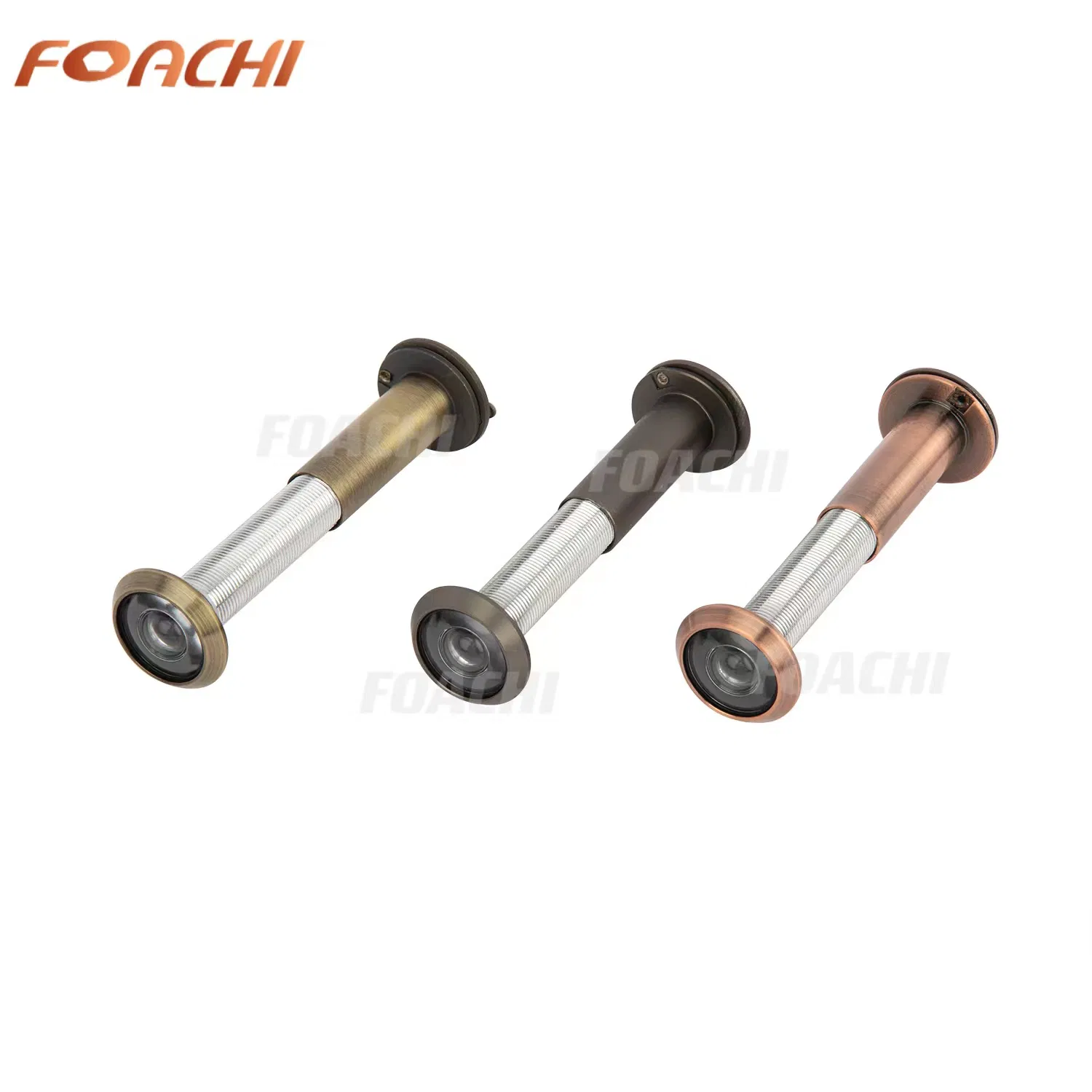 Zinc Alloy Ab/AC Color 180 Degree Front Door Security Peephole with Cover