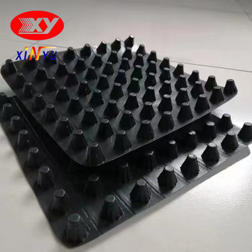 Manufacturers Drainage Board Wholesale PE Plastic Drain Board Water Storage Siphon System Building Garage Garden Auspicious Drainage Board