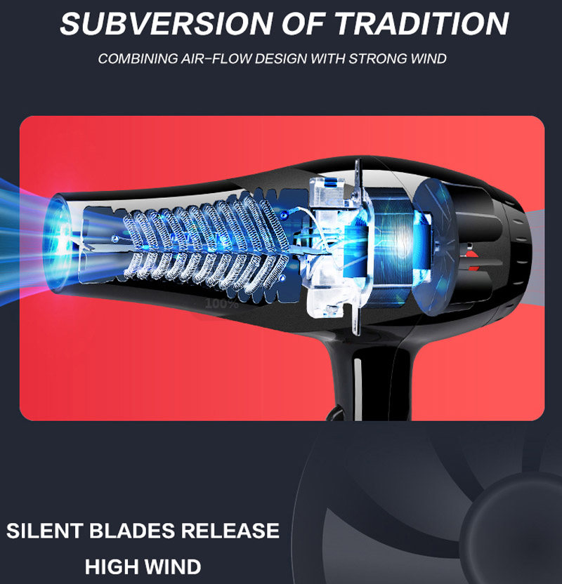 Good Price Ie 2 Household Custom Hotel Heater Element Fan Blades Motor Hair Dryer Parts