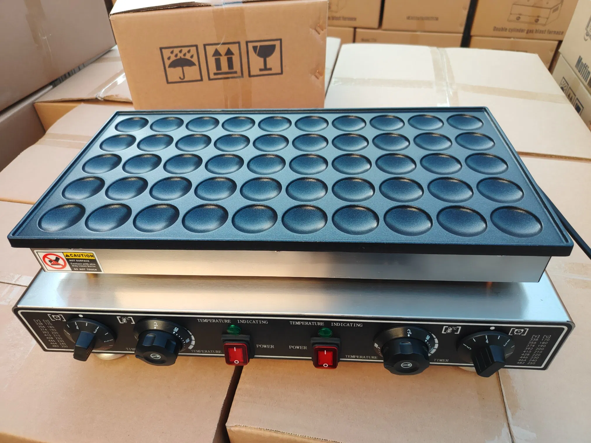 Versatile Commercial Dutch Pancake Baker Muffin Waffle Maker Machine Stick Waffle Maker for Delicious Breakfast Creations