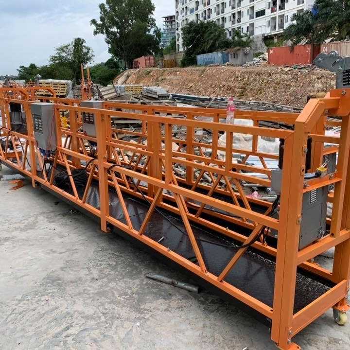 Zlp630 Aluminum Alloy and Painting Temporary High Altitude Working Electric Gondola Painting Suspended Platform