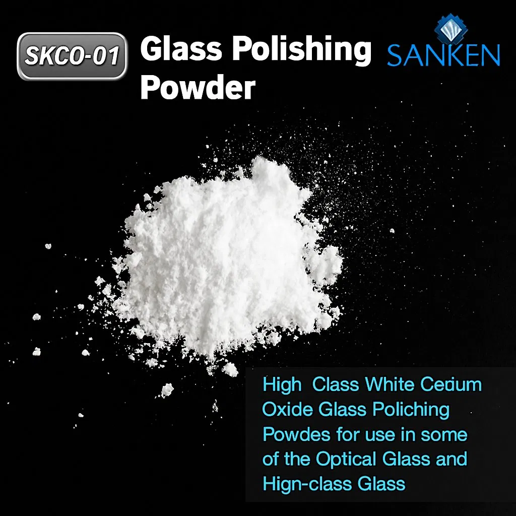 Sanken Glass White Color Polishing Powder Mirror Polishing Powder