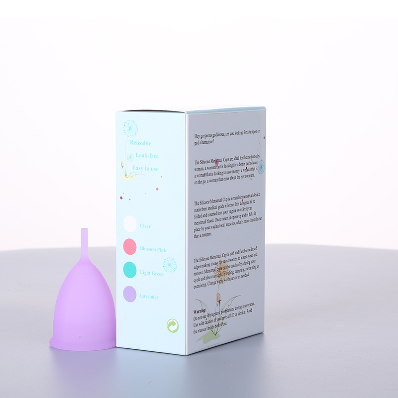 Hot Selling Reusable Silicone Lady Menstrual Cups in China