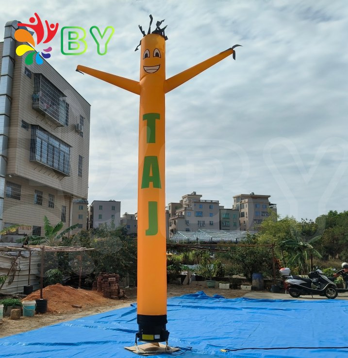Outdoor Giant Inflatable Air Dancers Sky Road Advertising Inflatable Signs