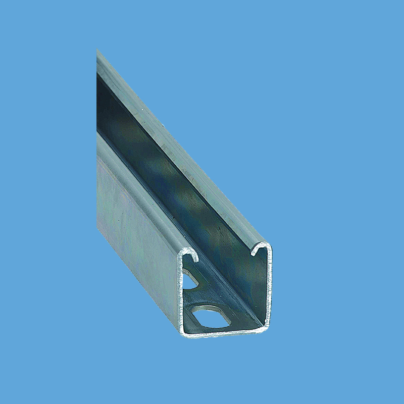 Customized Type C HDG Zinc-Plated Pre-Galvanized Slotted Struts Channels with Holes