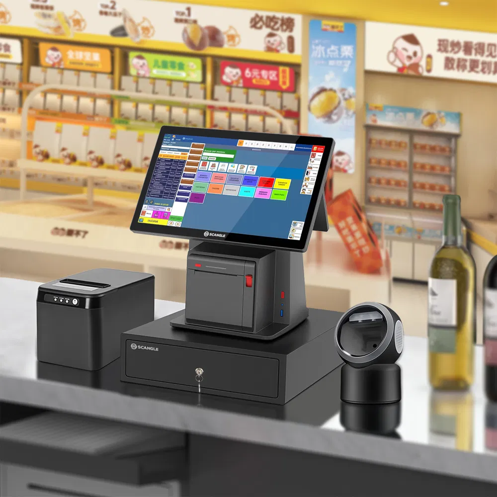 OEM All in One Cash Register POS System with 80mm Printer