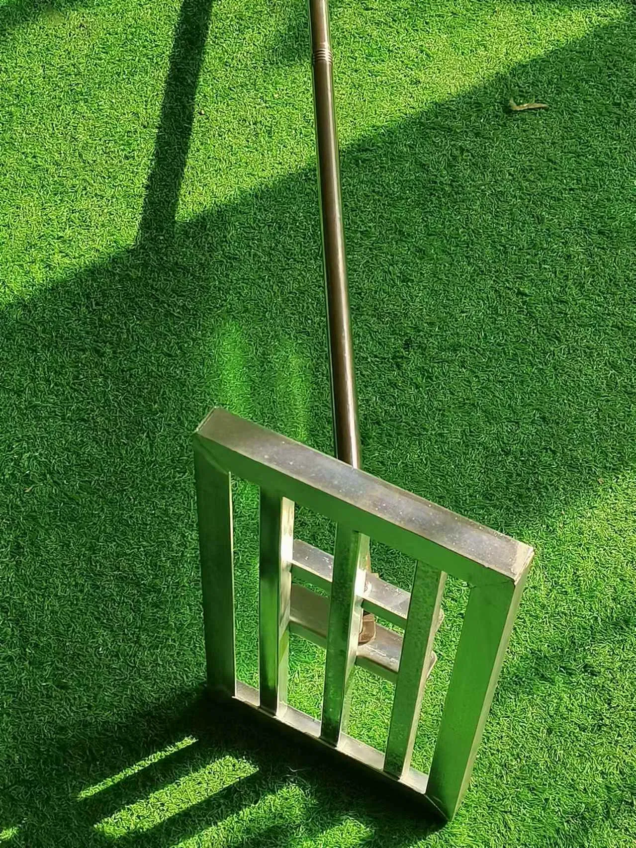 Adjustable Hand Pole Leveling Rake Lawn Leveling Rake