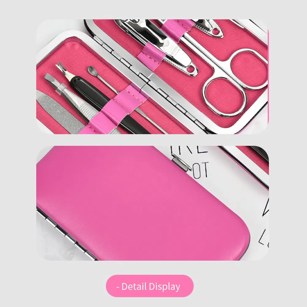 Stainless Steel Personal Care Tool Wholesale Nail Art Scissors Clippers Set Pedicure Manicure Kit